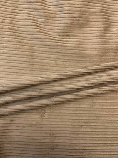 Вельвет хлопковый песочный