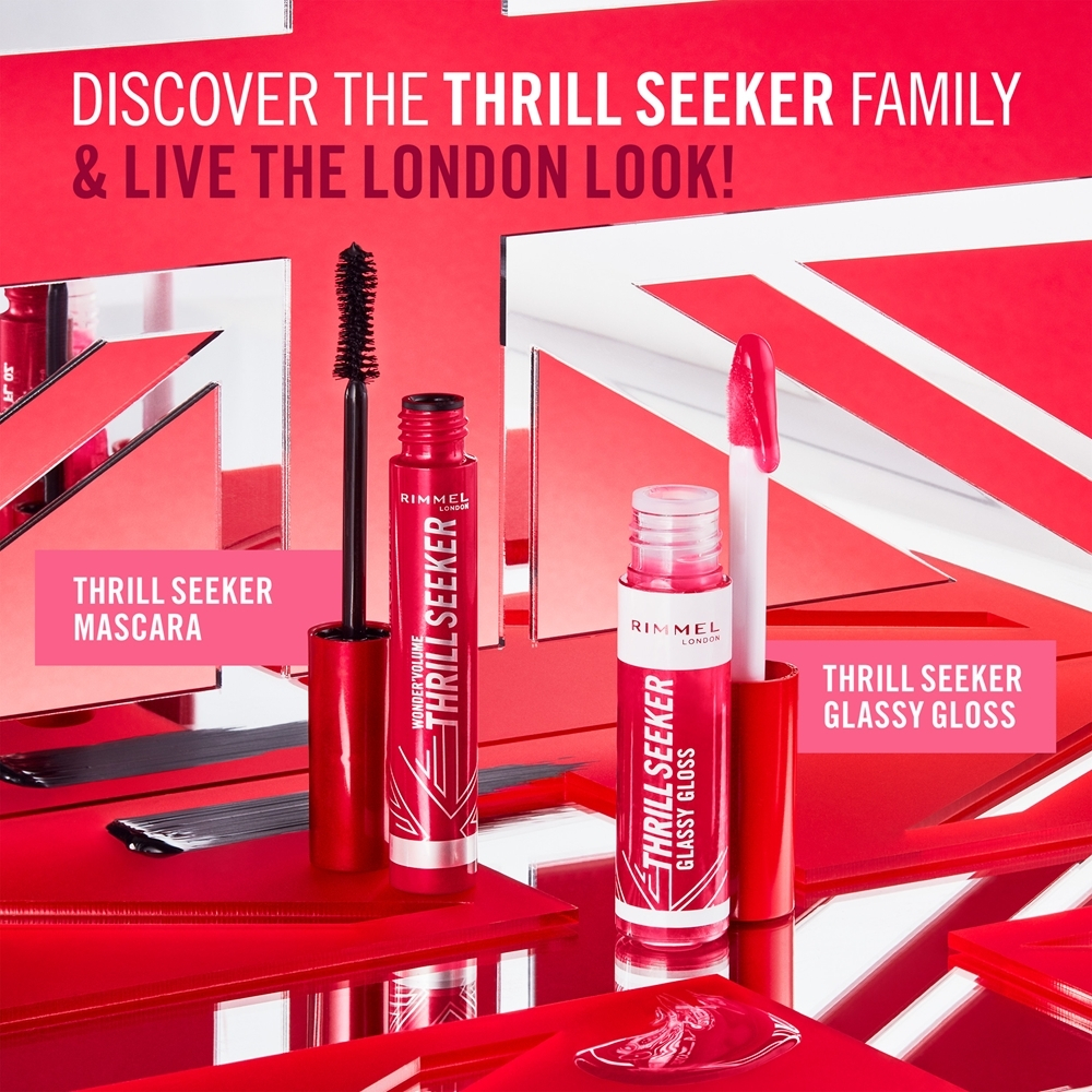 Rimmel Thrill Seeker Glassy Gloss - Объёмный блеск для губ, 10 ml