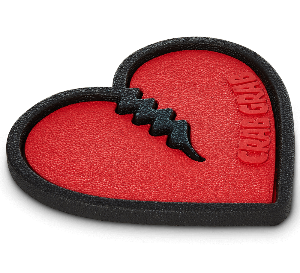 Стомпэд для сноуборда CRABGRAB MEGA HEART RED