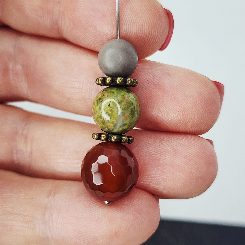 Разделитель для бусин, ювелирный сплав, 9×1.2 мм