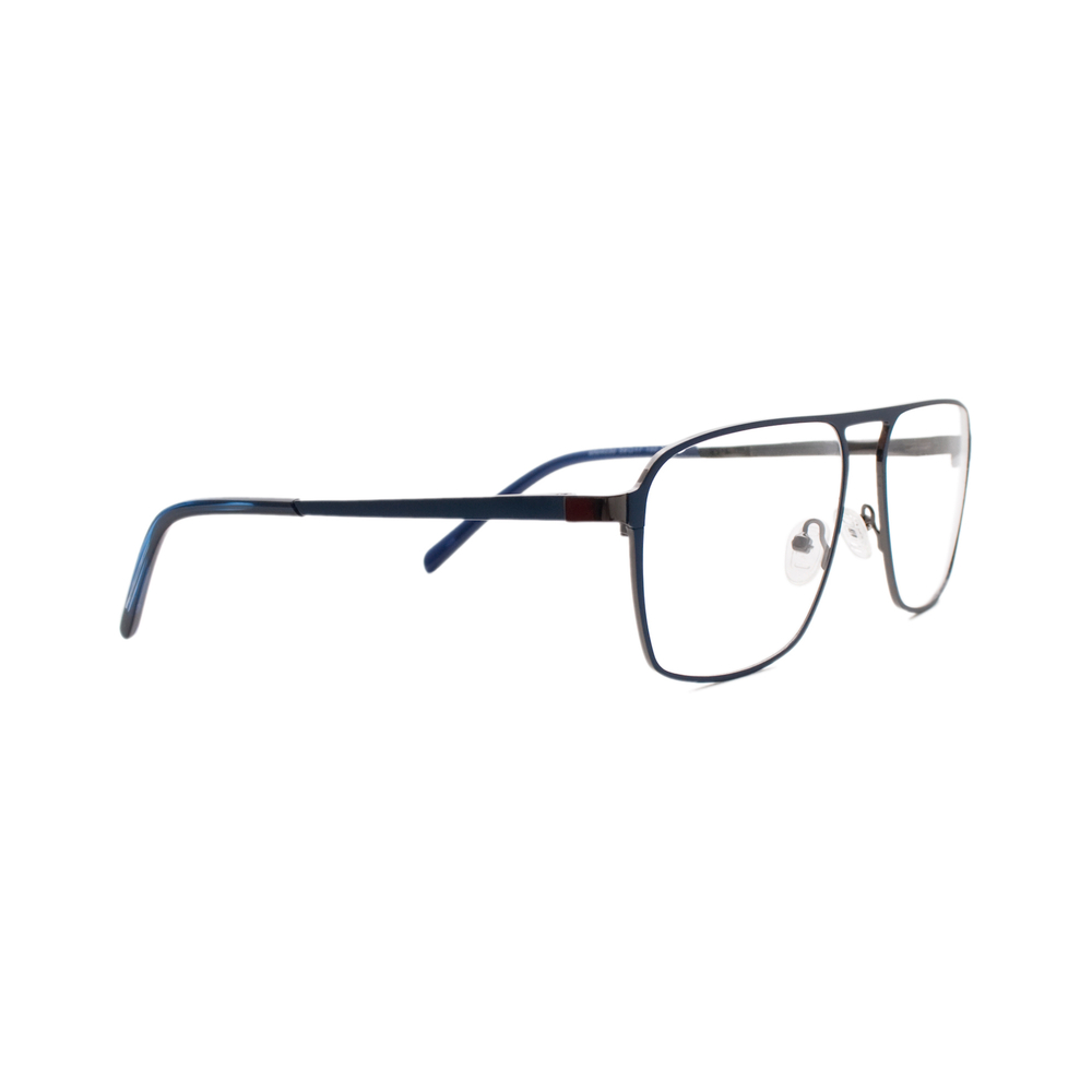Оправа многогранник Family Optic MM4030 C1 стальная с синим