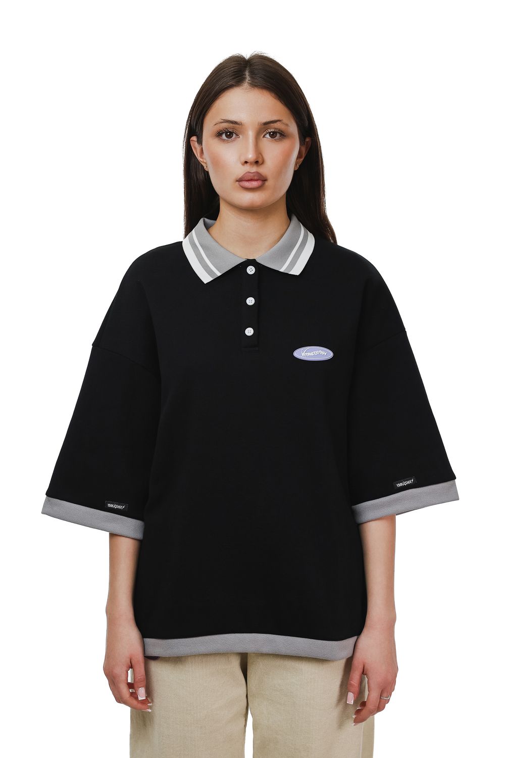 Поло Ymkashix черное