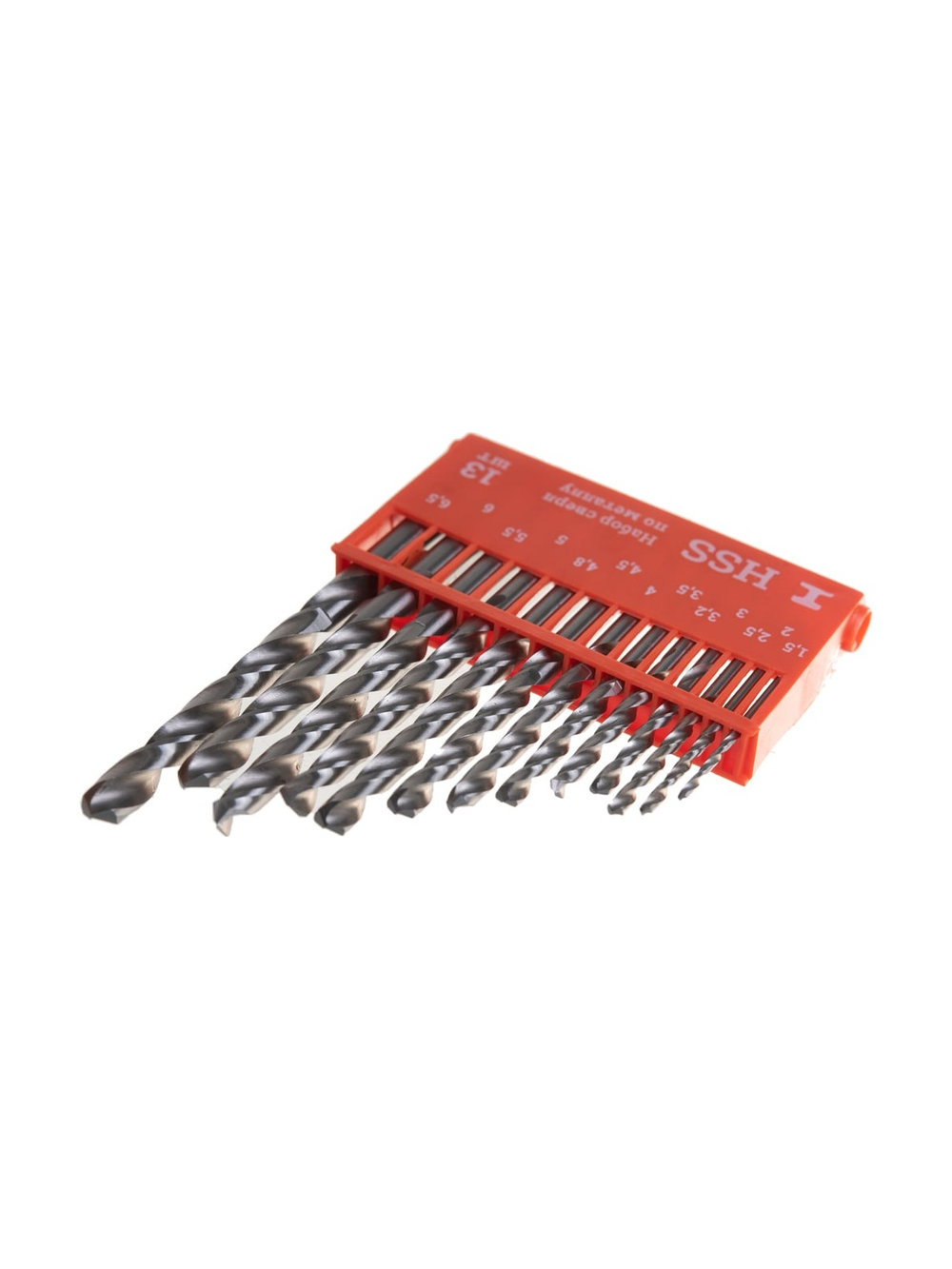 Упаковка сверл по металлу (13 шт; 1.5-6.5 мм) Gigant G-11122