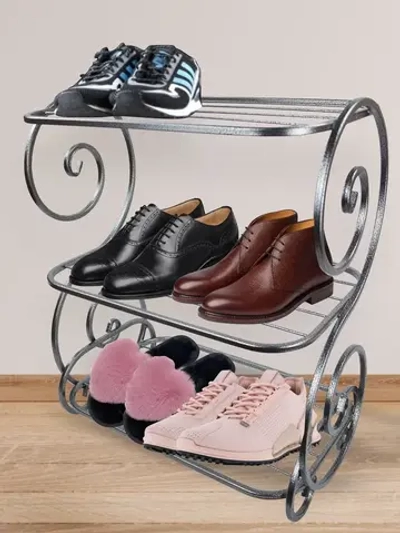 Этажерка Антик серебро