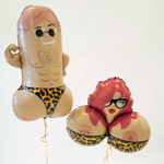 Фольгированный шар-фигура «Мистер Пи-Пи Леопард», 79 см