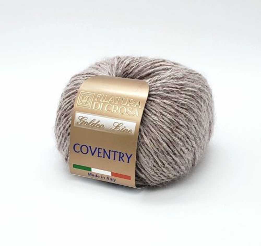 Пряжа Coventry FILATURA DI CROSA цвет 6 Состав: 69% шелк, 25% кид мохер экстра, 6% полиамид