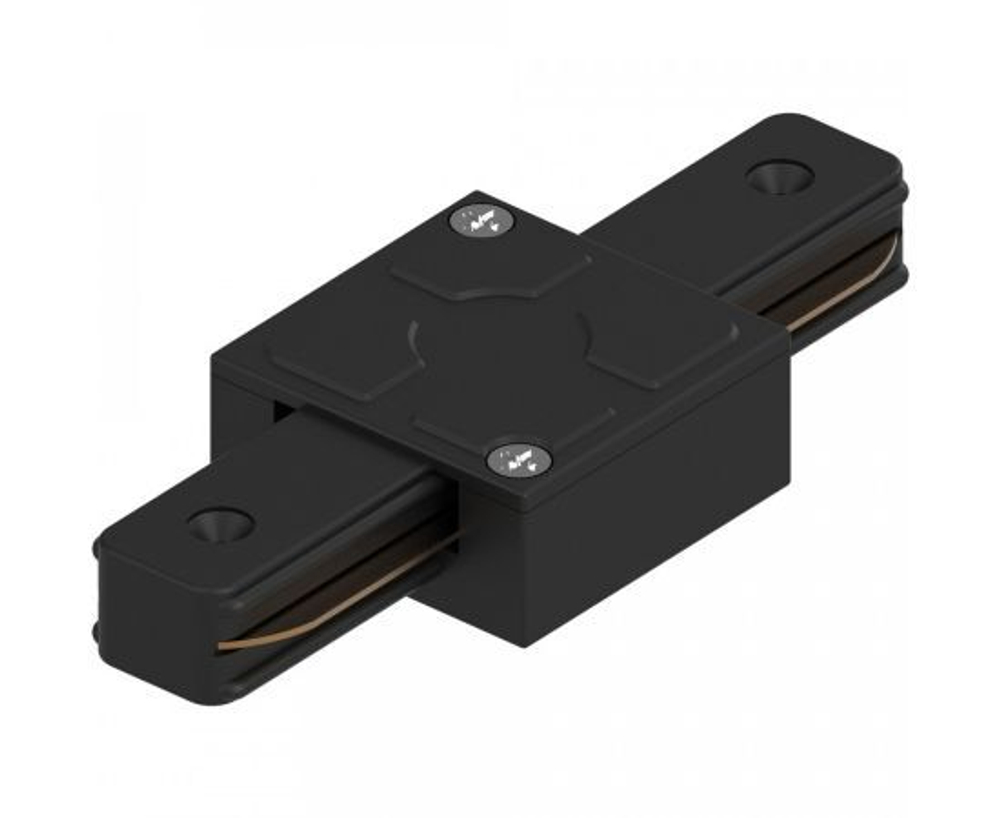 Коннектор Feron прямой черный для шинопровода CAB1005