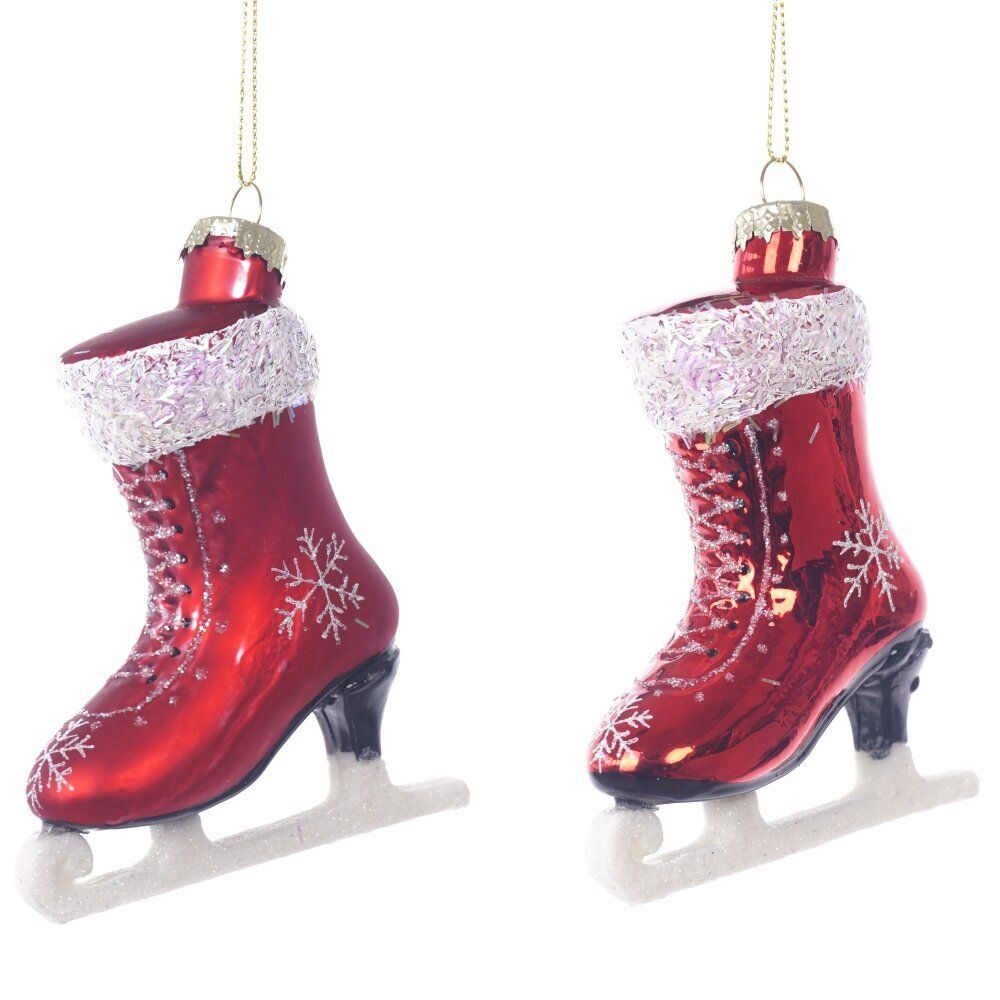 GAEM Украшение новогоднее "Коньки", L8,5 W3,5 H11 см, 2в.