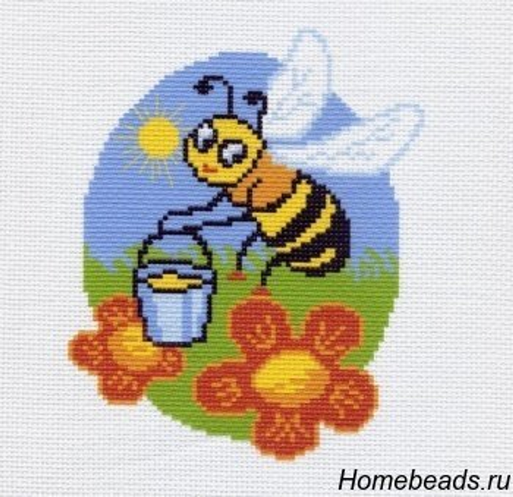 "Пчелка"-0575 канва с рисунком