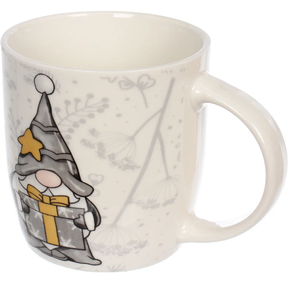 Кружка керамическая 330мл «Сказочные гномики», микс рисунков