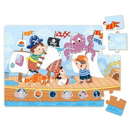 Додо - Пазл Мини Морские Приключения 35 шт. 300279