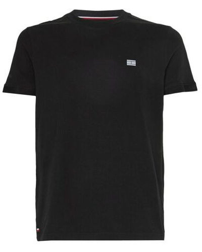 Мужская теннисная футболка Tommy Hilfiger Tech Essentials Short Sleeve Tee - black