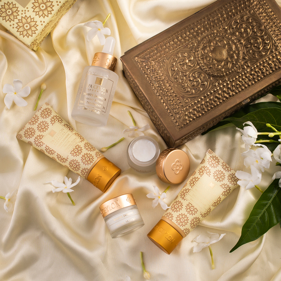 НАБОР НОЧНЫХ ЛЕЧЕБНЫХ МАСЕЛ "БЕЛЫЙ ЖАСМИН"