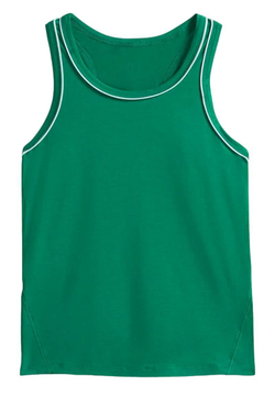 Женский топ теннисный Wilson Team Tank Top - зеленый