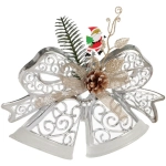 Украшение новогоднее «Лесная сказка» 28*21 см, Серебро