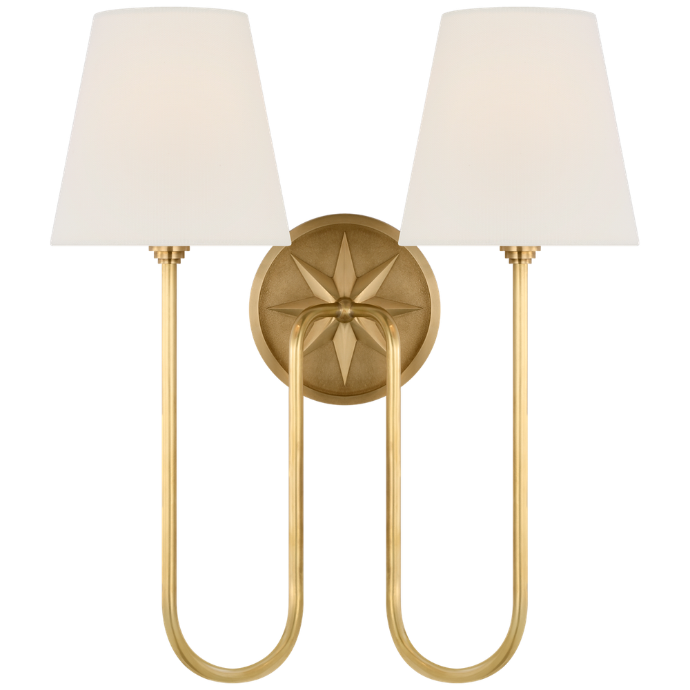 Настенный светильник Visual Comfort Polaris 17" Double Sconce