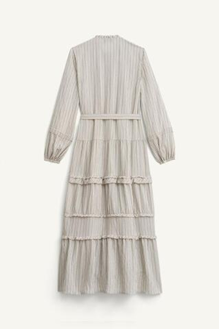 ZARA ПЛАТЬЕ В РОМАНТИЧЕСКОМ СТИЛЕ, ПОЛОСКИ