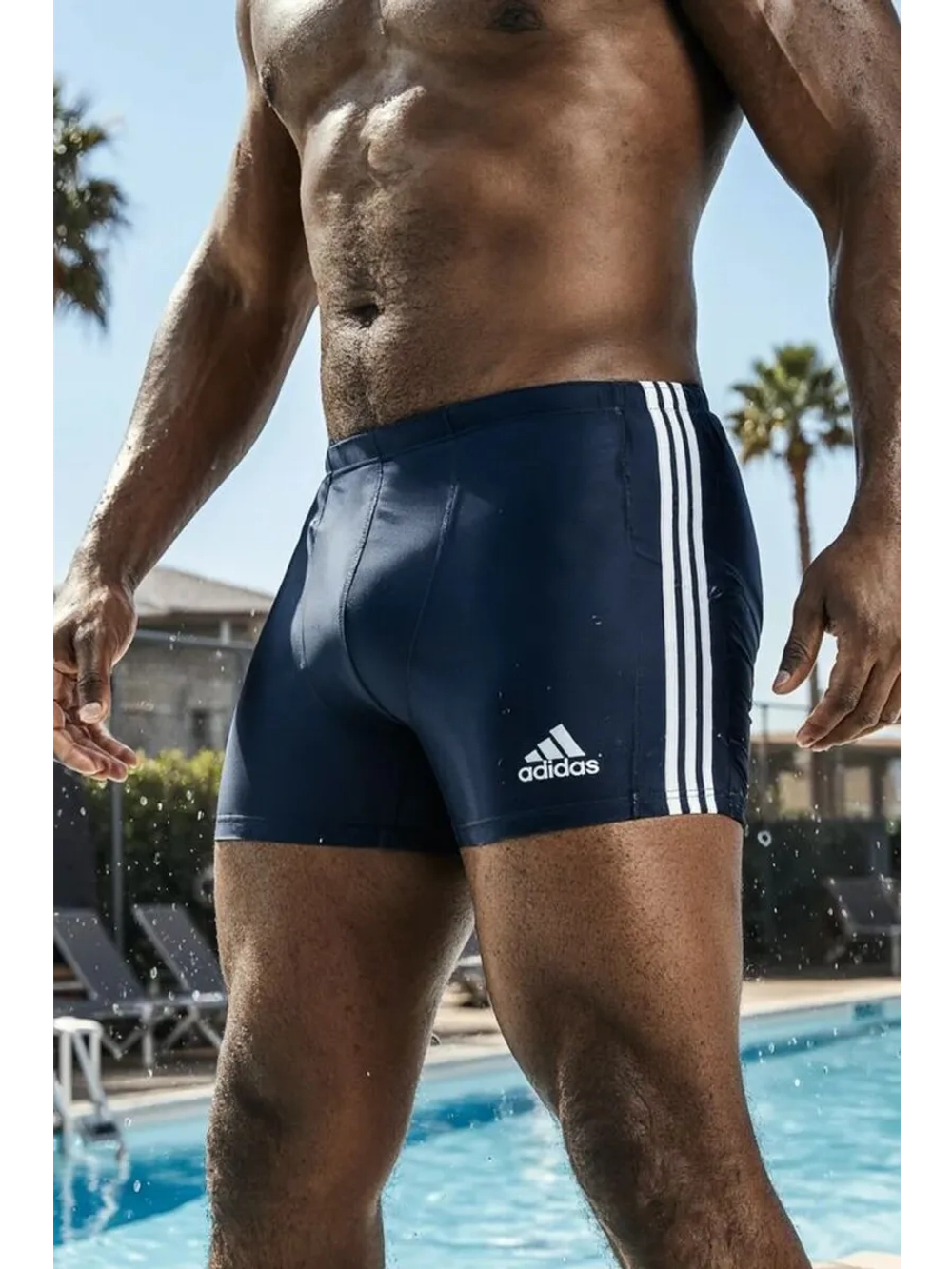 плавки и шорты боксеры купальные для бассейна