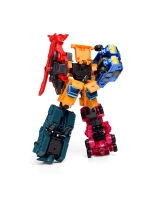 Робот-трансформер 5 в 1 Храбрый воин для мальчиков
