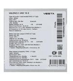 Плита комбинированная Vesta VALENCIA VKE 10-E Белый Ех(г/э)