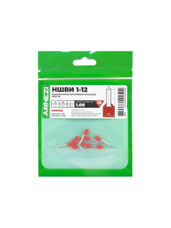 Наконечники штыревые НШВИ 1-12 (10 шт), , Max Вт ARNEZI A0110182