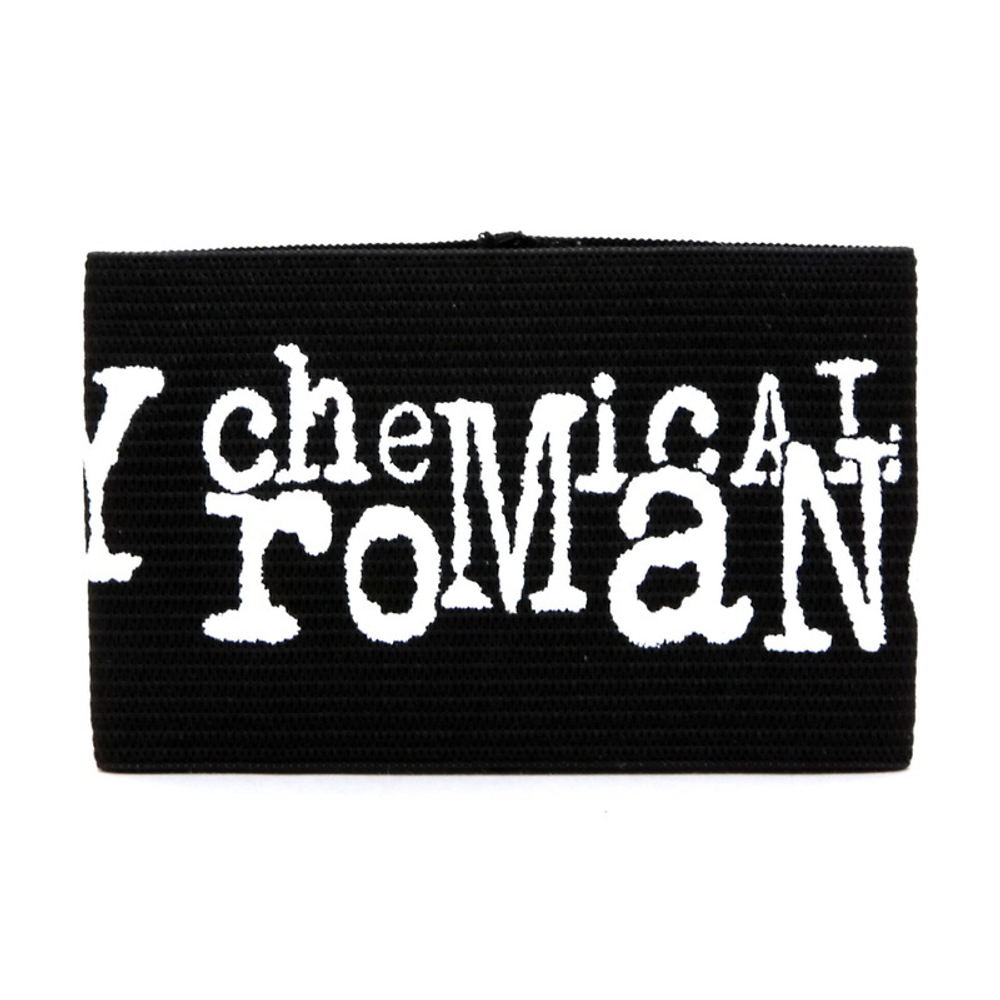 Напульсник My chemical romance ( мелкие белые буквы )