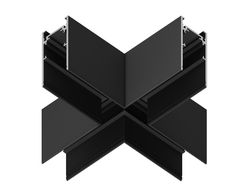Ambrella Коннектор Х-образный для накладного шинопровода Magnetic 20mm 48V Track System GL3376