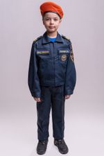 Берет кадетский МЧС (оранжевый)