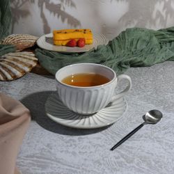 Чайная пара 300 мл d 10,5 см h6,5 см Gray Whirlpool Frutti di Mare P.L. [4]