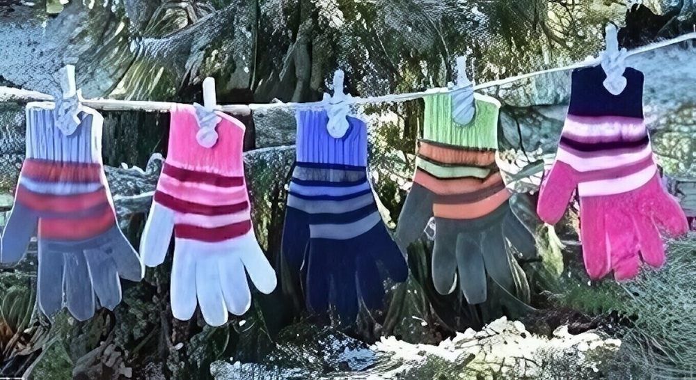 Перчатки детские BRASIL р.12 (1-2 года) 8823 (Мегашапка), 1 шт.