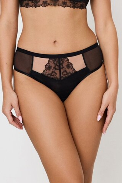 DIVA BLACK Трусы высокие