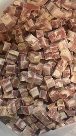 Обрезь баранья «пикало» (порционная нарезка мал.кубиками для щенков,мал.собачек)