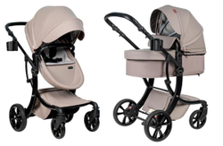 Детская коляска трансформер Aimile Spring латте