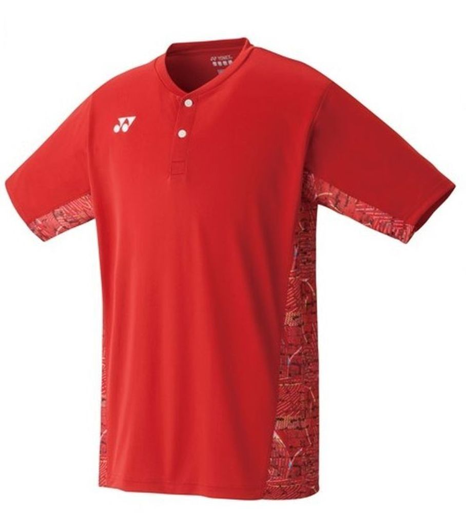 Мужское теннисное поло Yonex Crew Neck Polo Shirt M - sunset red