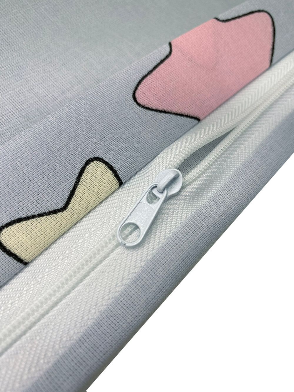 Наволочка комплект 2шт перкаль Сказка "Спящие звезды" 50x70 см на молнии