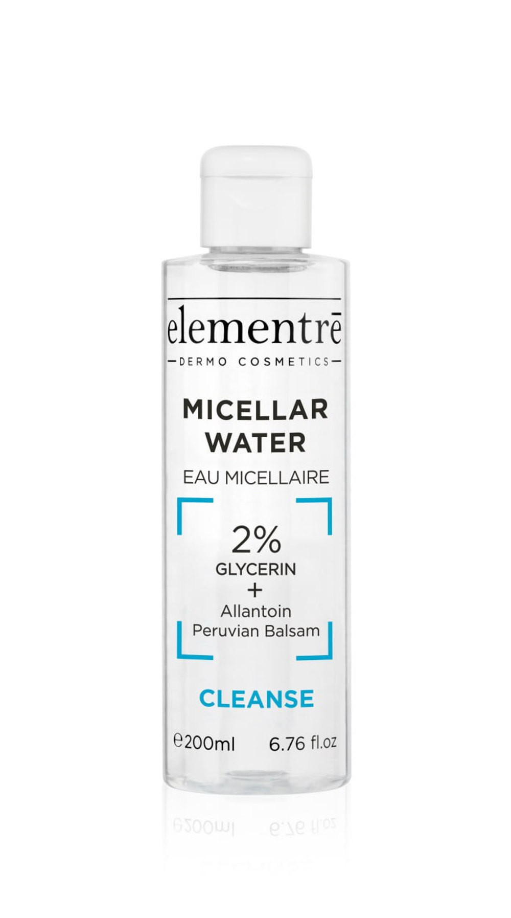Мицеллярная вода - 2% GLYCERIN, MICELLAR WATER 200 ml. от Elementrè Dermo Cosmetics
