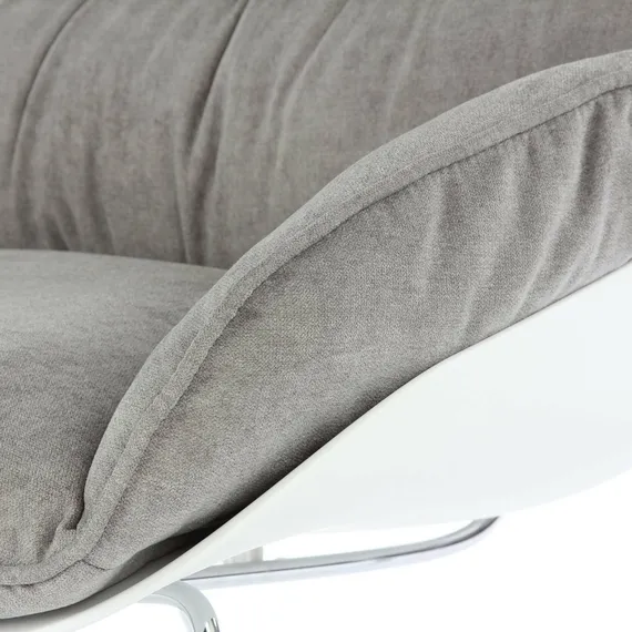 Кресло Bay, серая ткань