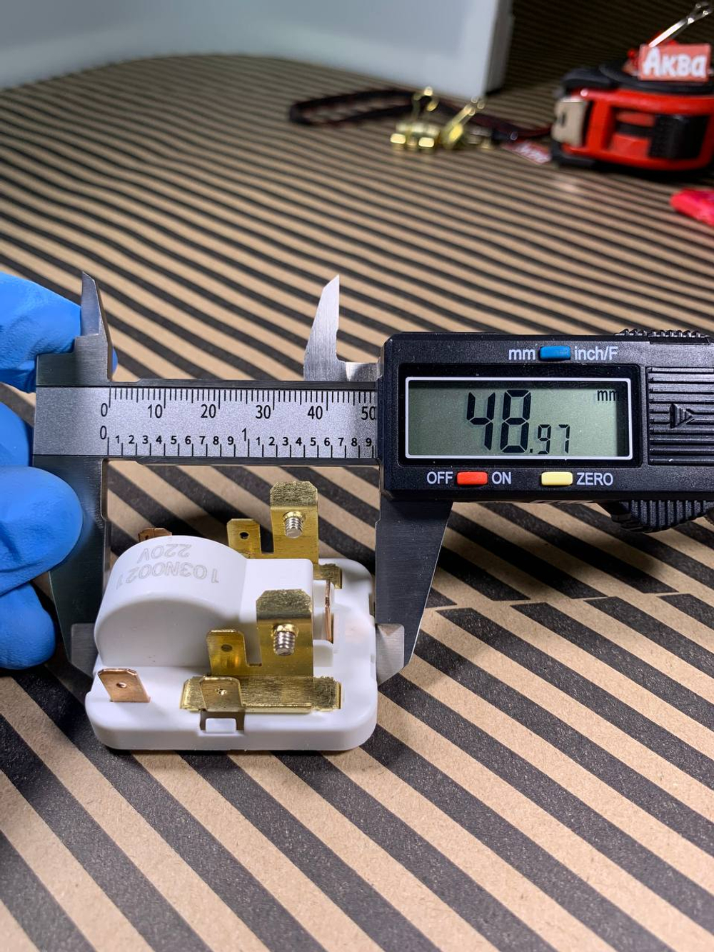 Реле пусковое для холодильника Indesit, Ariston, Danfoss 103n0021