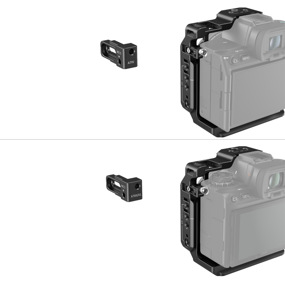 Клетка для цифровых камер Half Cage for Sony A7IV/A7SIII/A1/A7RIV аналог SmallRig
