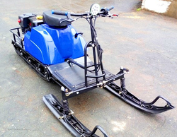 Мотобуксировщик ЛИДЕР-3-4Т-18.5 LONG, с модулем и РЕВЕРСОМ