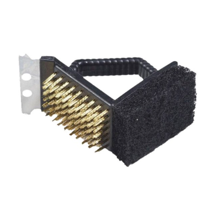 Щетка для чистки решетки барбекю 38 см / 4530 /уп 100/