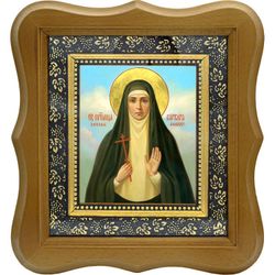 Варвара Алапаевская Святая преподобномученица. Икона на холсте.