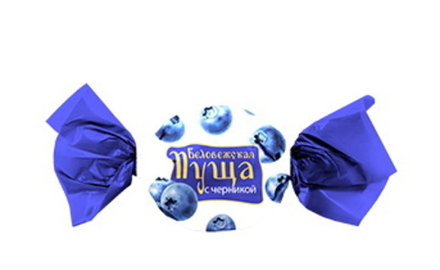 Конфеты "Беловежская пуща с черникой" Коммунарка