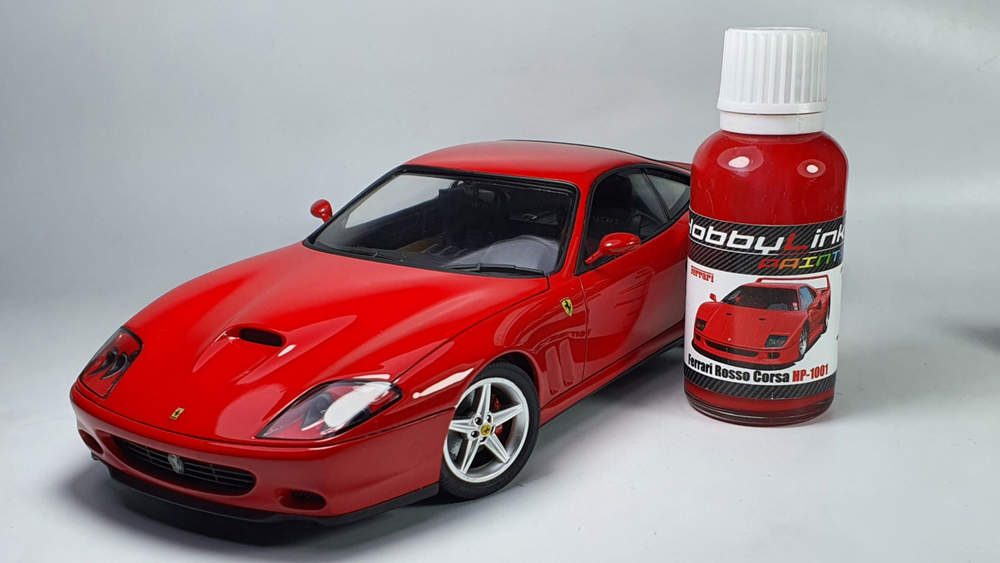Краска лаковая HobbyLink Ferrari Rosso Corsa HP-1001