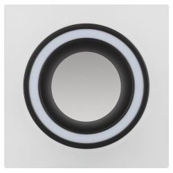 Встраиваемый светильник декоративный ЭРА DK91 WH/BK MR16/GU5.3 белый/черный