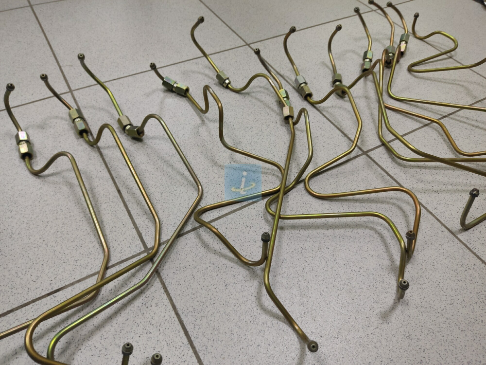 Комплект трубок топливных высокого давления (раздельные головки, трубки гнутые) 240-1104308-В-12