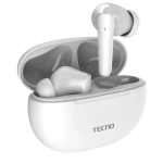 Tecno Наушники беспроводные с микрофоном Tecno Buds3, белый