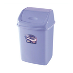 Контейнер для мусора с плавающей кр. "Фантазия" 10л 09402 голубой