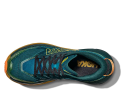 Мужские беговые кроссовки Hoka Mafate 5 M Бирюзово-оранжевые