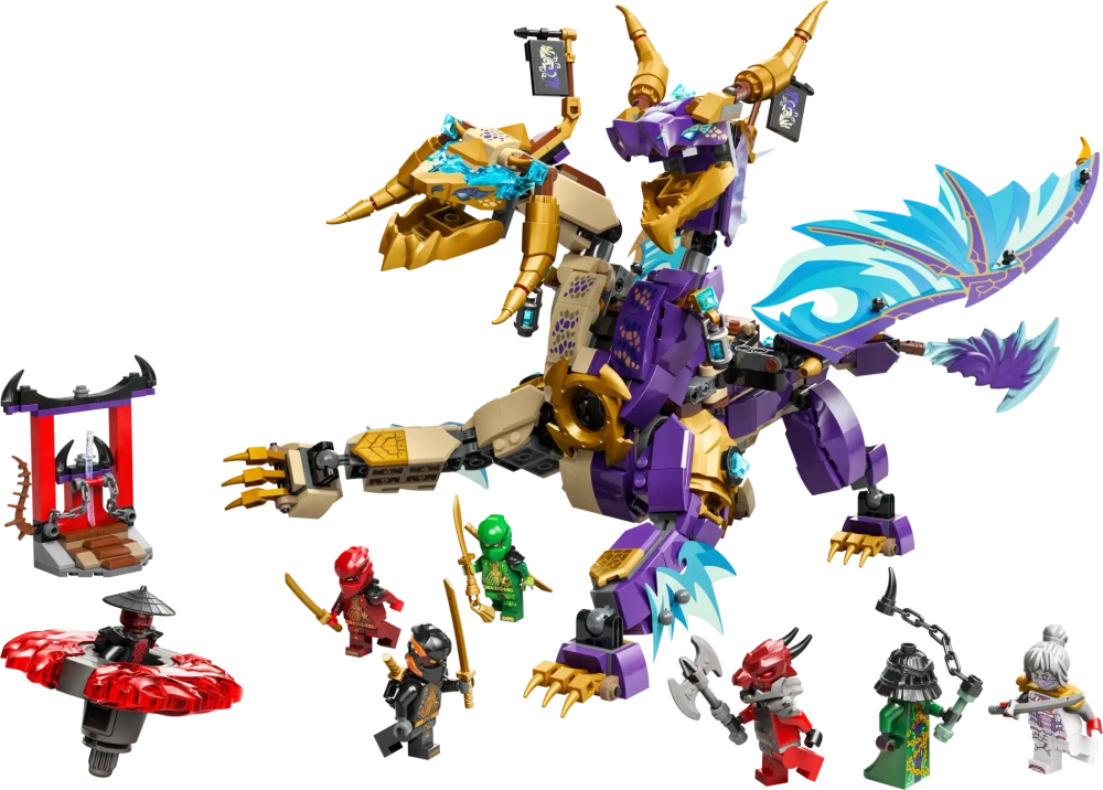 Конструктор LEGO Ninjago 71836 Дугообразный дракон фокуса